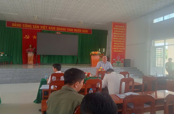 Hội nghị triển khai thực hiện công tác hoạt động Tổ công nghệ số cộng đồng.
